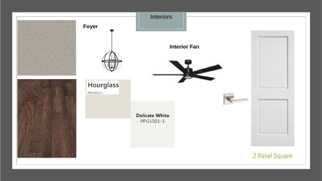 Sample of building materials used in homes in Heath Golf and Yacht Club, Heath (Image 27).