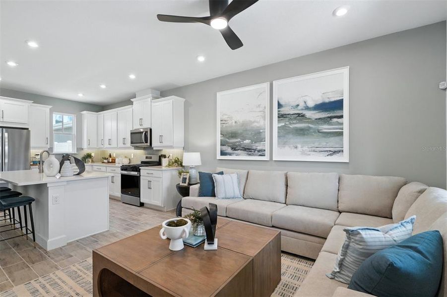 Furnished interior view inside a new home in Celebration, Celebration (Image 11).