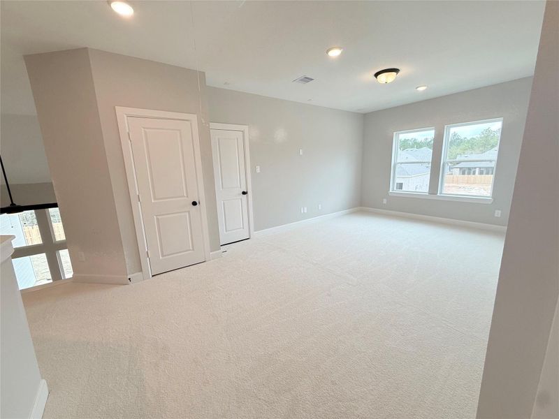 Extra storage and direct attic access