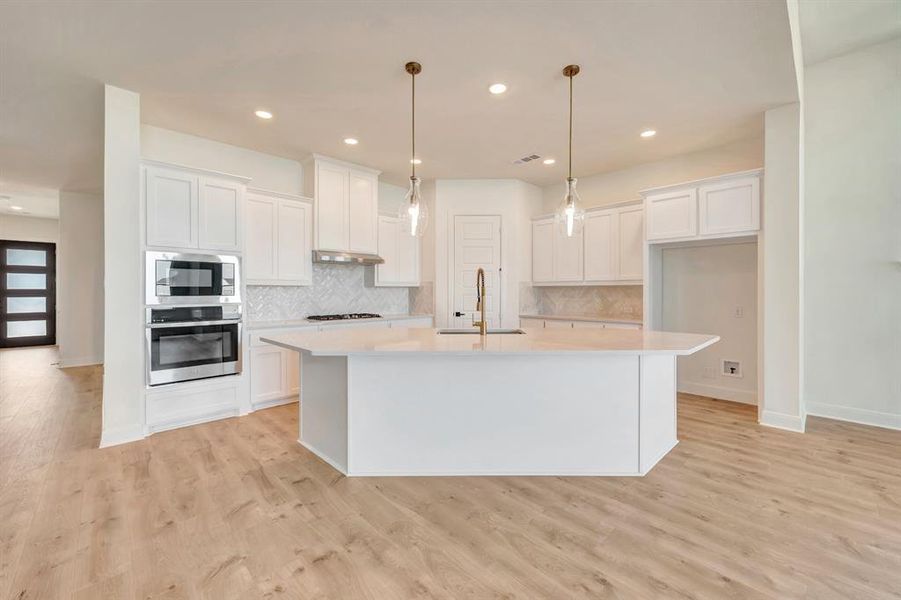 Furnished interior view inside a new home in Treeline, Justin (Image 16).
