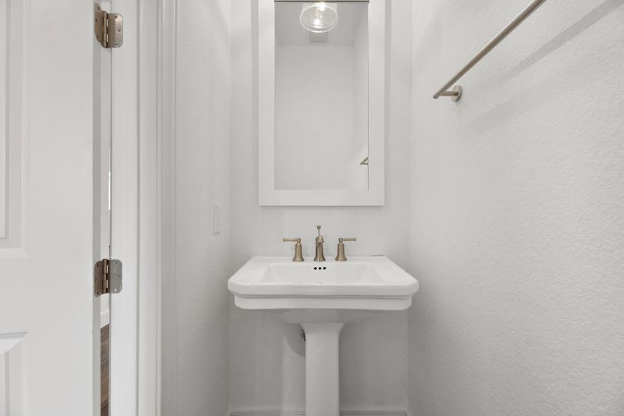 Half bath (*Photo not of actual home and used for illustration purposes only.)