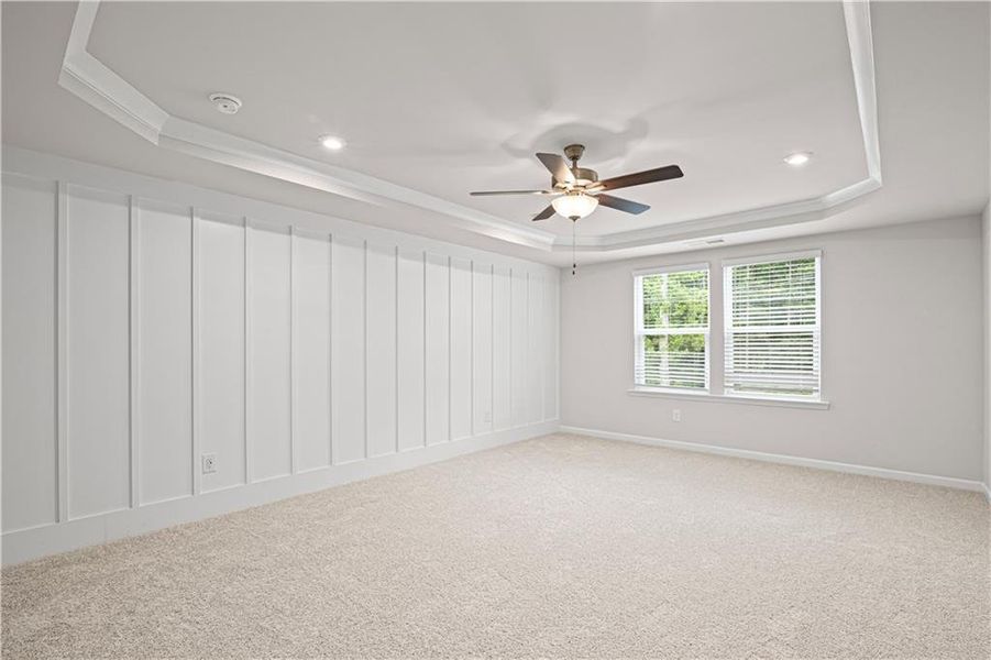 Spacious, unfurnished interior of a new home in Briar Creek, Atlanta (Image 5). Spacious, unfurnished interior of a new home in Briar Creek, Atlanta (Image 5).