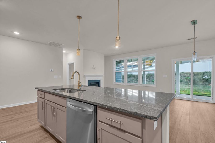 Furnished interior view inside a new home in Halton Oaks, Spartanburg (Image 8). Furnished interior view inside a new home in Halton Oaks, Spartanburg (Image 8).