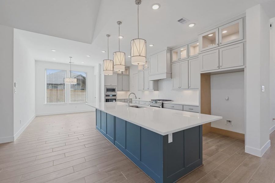Representative furnished interior of a home built from the Brentwood by Chesmar Homes in Riceland, Marion (Image 7).