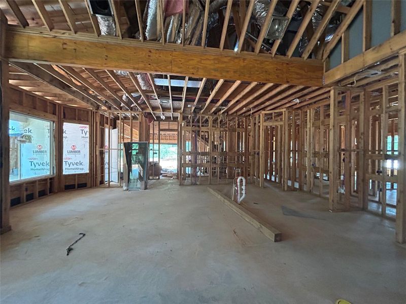 Large Open concept Kitchen & Dining