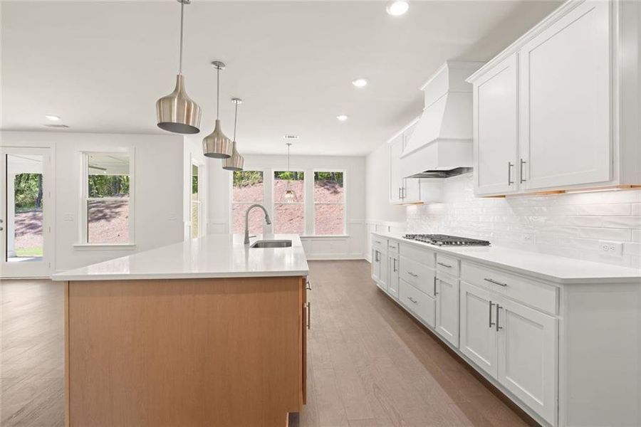 Furnished interior view inside a new home in , Gainesville (Image 13).