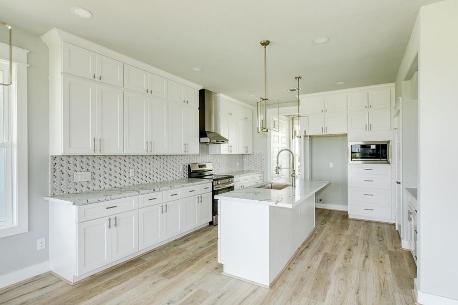 Furnished interior view inside a new home in , Galveston (Image 13).