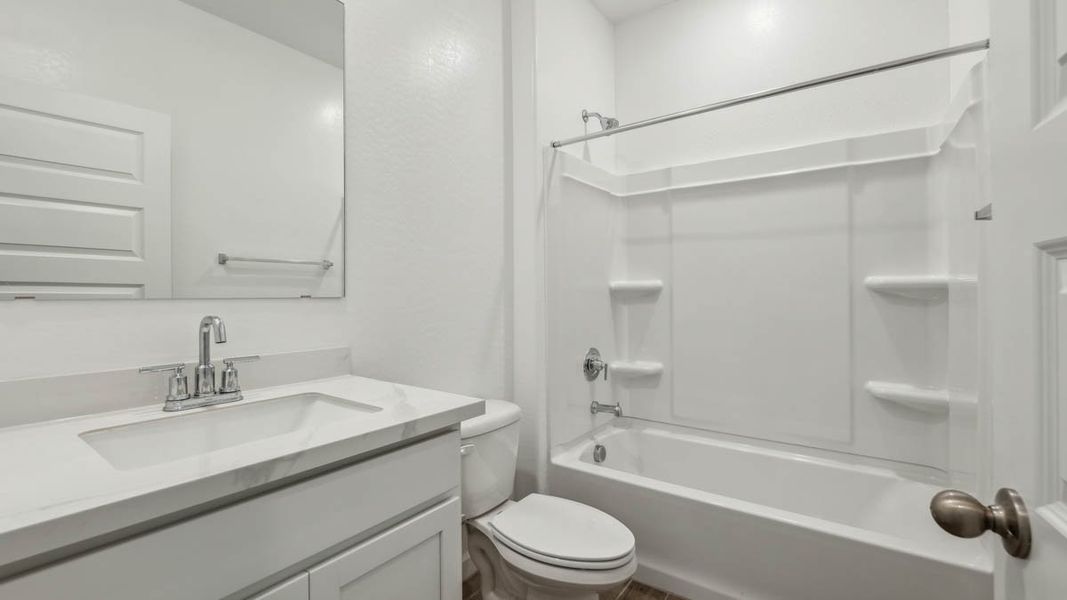 Furnished interior view inside a new home in Quail Ranch, San Tan Valley (Image 9).