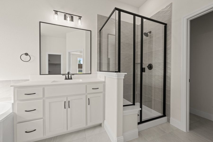 Furnished interior view inside a new home in Myrtle Creek, Waxahachie (Image 7).