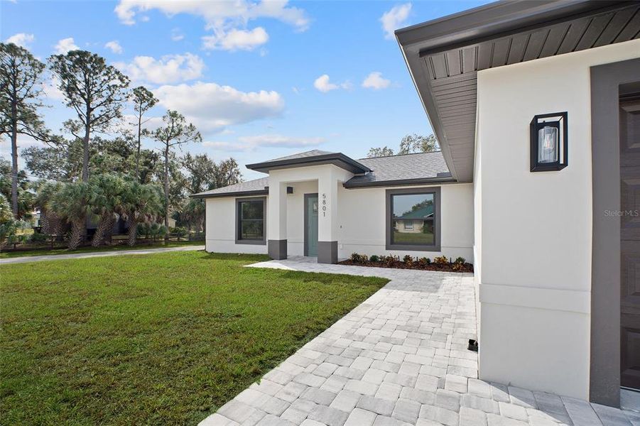 Exterior details and patio area of a home in , North Port (Image 21). Exterior details and patio area of a home in , North Port (Image 21).