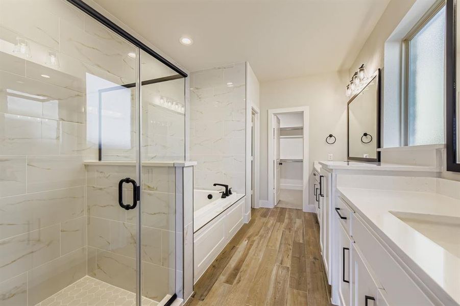 Furnished interior view inside a new home in Wellington 50s, Fort Worth (Image 8).