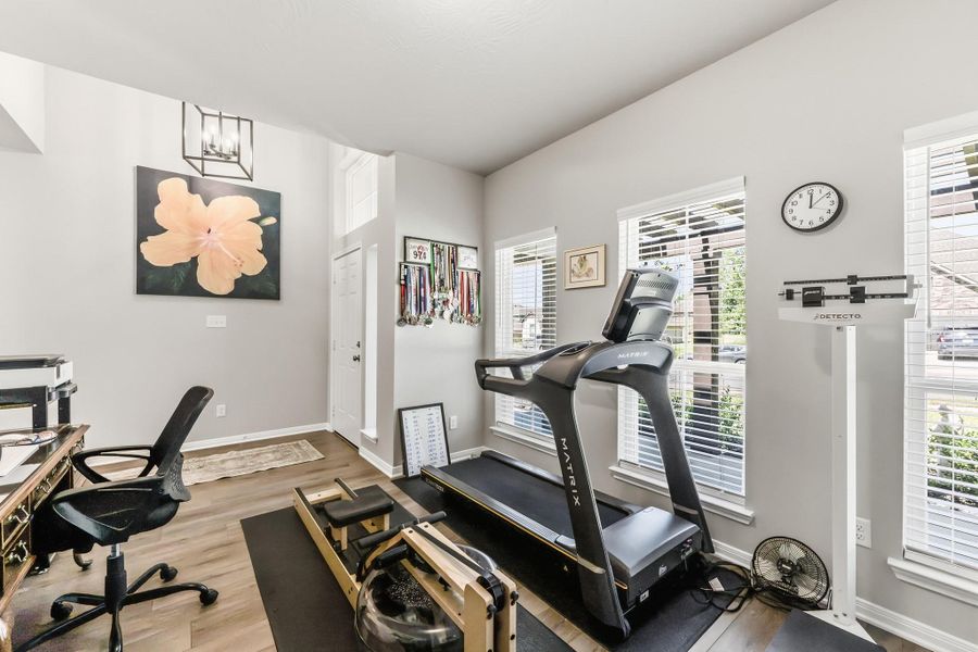 Flex room/Formal Dining/ Study at front of home Flex room/Formal Dining/ Study at front of home