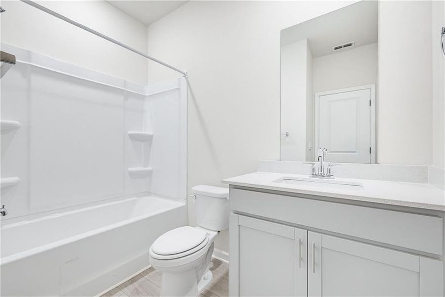 Furnished interior view inside a new home in , Fairburn (Image 13).