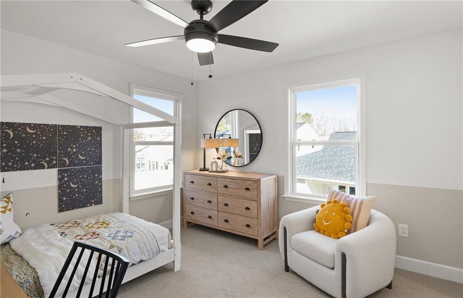 Furnished interior view inside a new home in Sun City Peachtree, Griffin (Image 16).