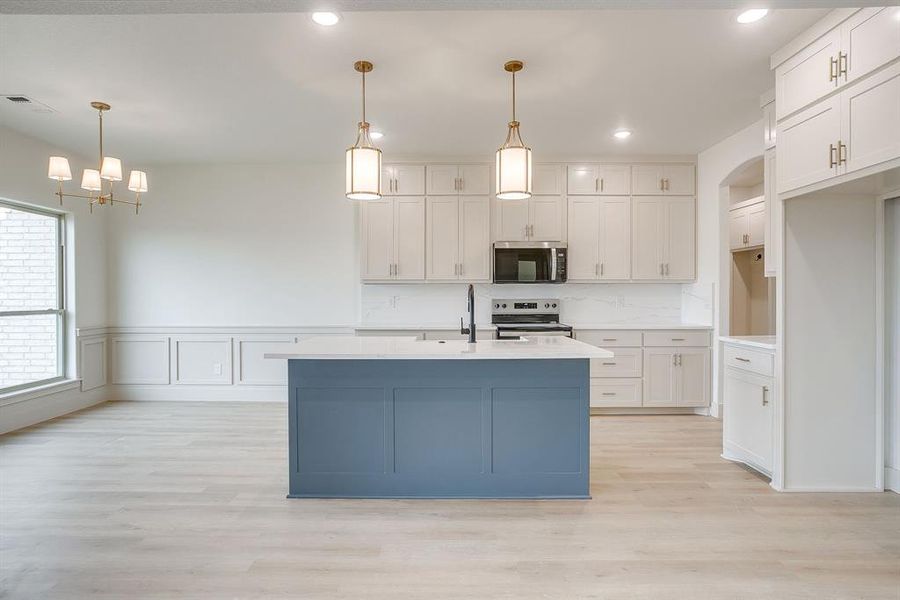 Furnished interior view inside a new home in , Millsap (Image 7).