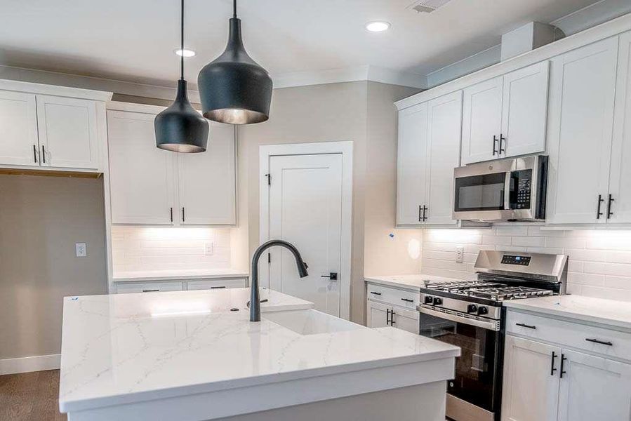 Close-up of interior finishes inside a home in Creekside, Decatur (Image 13).