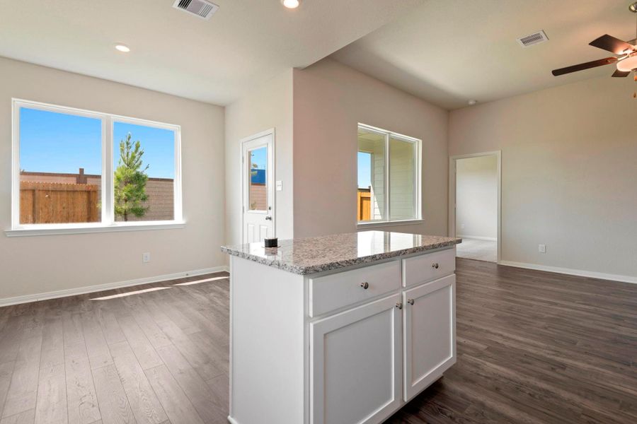 Furnished interior view inside a new home in Pinewood Trails, Cleveland (Image 5).