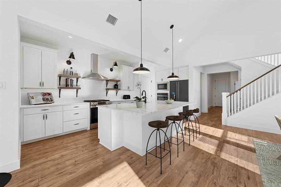 Furnished interior view inside a new home in Heritage Ranch, Sherman (Image 16). Furnished interior view inside a new home in Heritage Ranch, Sherman (Image 16).