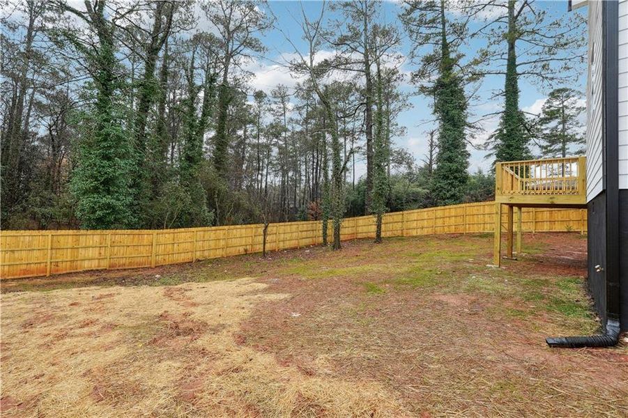 Exterior details and patio area of a home in , Mableton (Image 3).