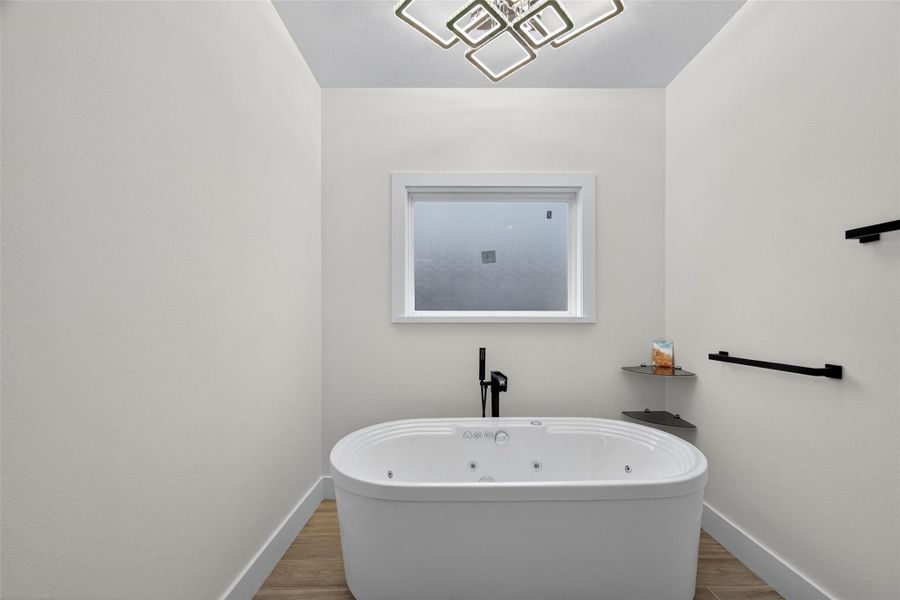 Furnished interior view inside a new home in , Crosby (Image 13).