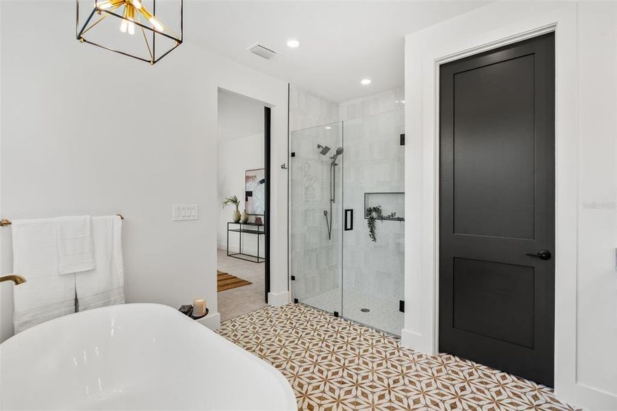 Furnished interior view inside a new home in College Park, Orlando (Image 18).