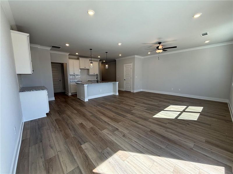 Spacious, unfurnished interior of a new home in The Towns at Auburn Station East, Auburn (Image 21).
