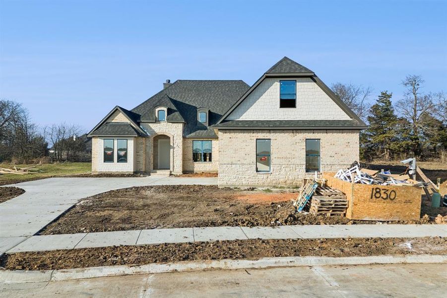 In-progress construction of a new home in , Sherman, TX (Image 7).