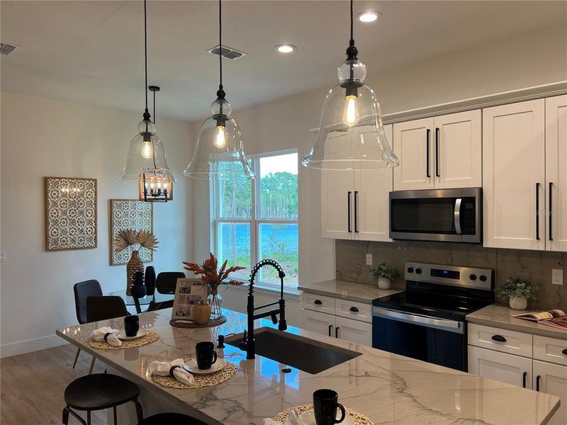 Furnished interior view inside a new home in , Deltona (Image 5). Furnished interior view inside a new home in , Deltona (Image 5).