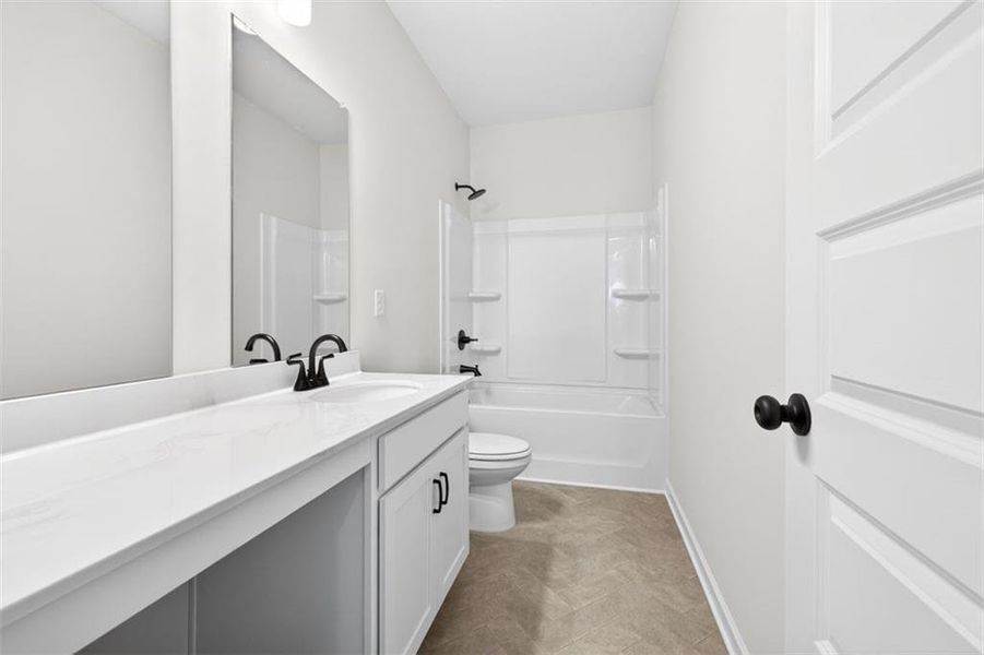 Furnished interior view inside a new home in Allen Manor, Hoschton (Image 12).