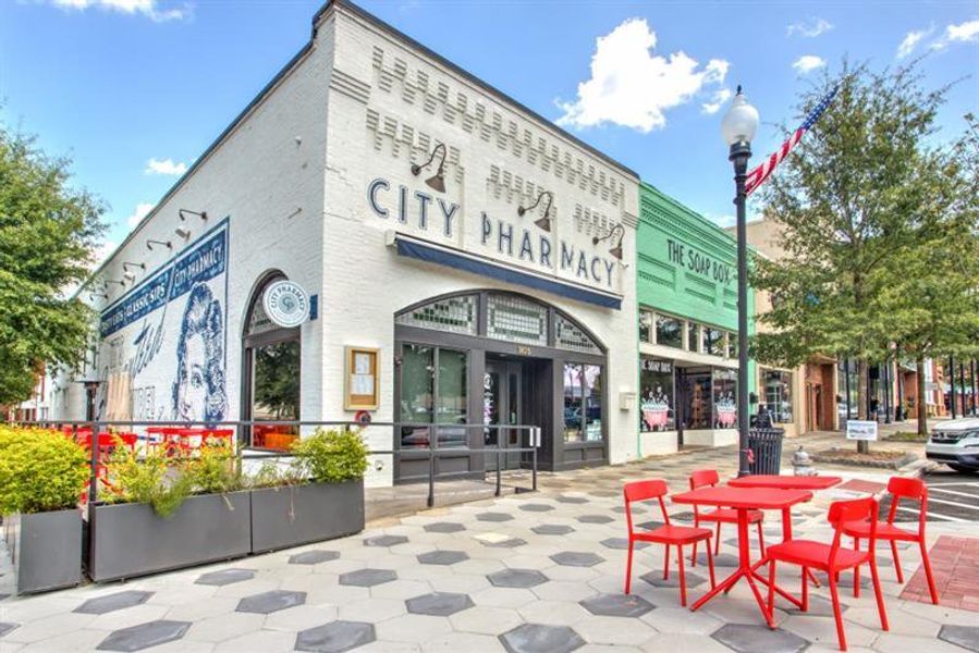 Front exterior of a new home in Pinegate, Covington, GA, highlighting curb appeal (Image 27).