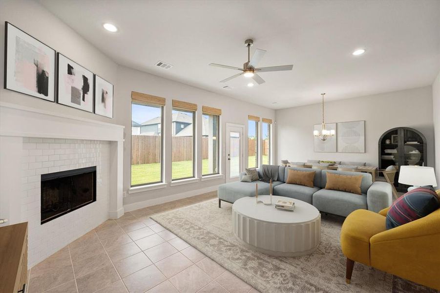 Furnished interior view inside a new home in , Midlothian (Image 14). Furnished interior view inside a new home in , Midlothian (Image 14).