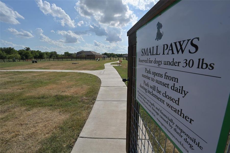 Small Dog Community Park