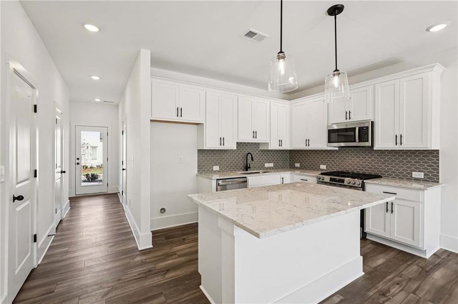Furnished interior view inside a new home in Park Vue, Atlanta (Image 3).