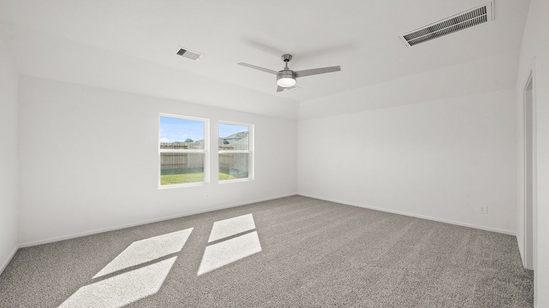 Representative unfurnished interior of a home built from the Harris by D.R. Horton in Cypress Green, Hockley (Image 19). Representative unfurnished interior of a home built from the Harris by D.R. Horton in Cypress Green, Hockley (Image 19).