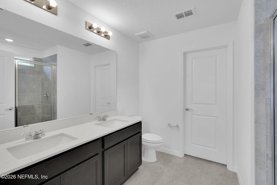 Furnished interior view inside a new home in Wells Landing, Jacksonville (Image 6).