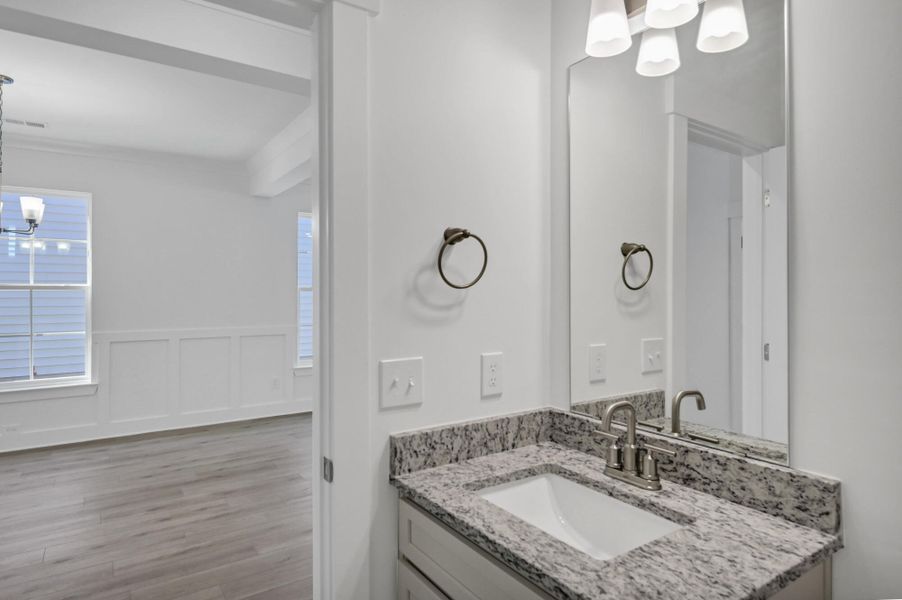 Furnished interior view inside a new home in Ashton Lakes, Lexington (Image 12).