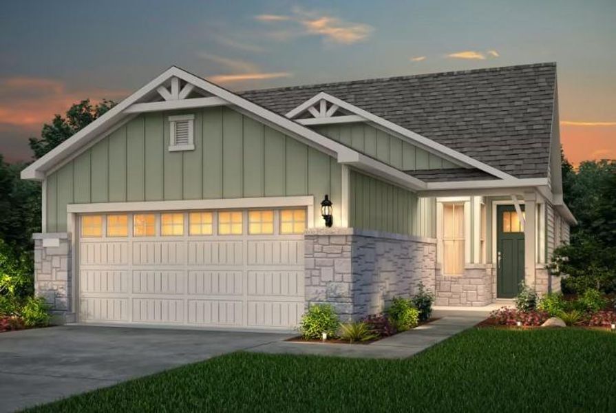 Del Webb Homes, Compass elevation HC202, rendering