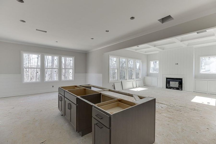 In-progress construction of a new home in , Cumming, GA (Image 30).