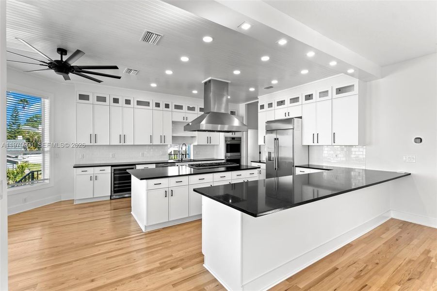 Furnished interior view inside a new home in , Crystal Beach (Image 6).