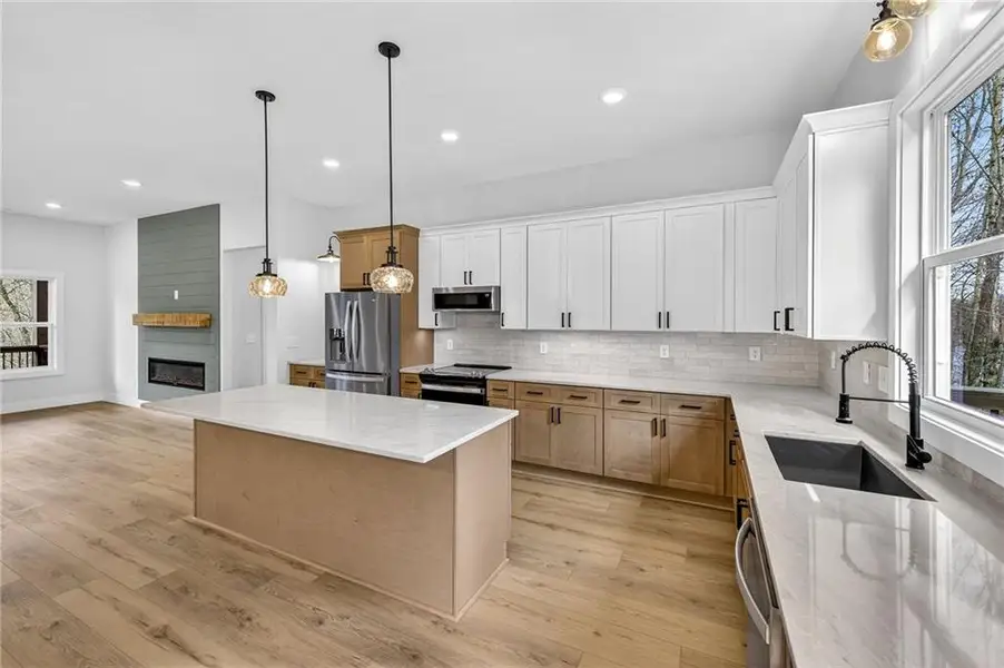Furnished interior view inside a new home in , Gainesville (Image 9).