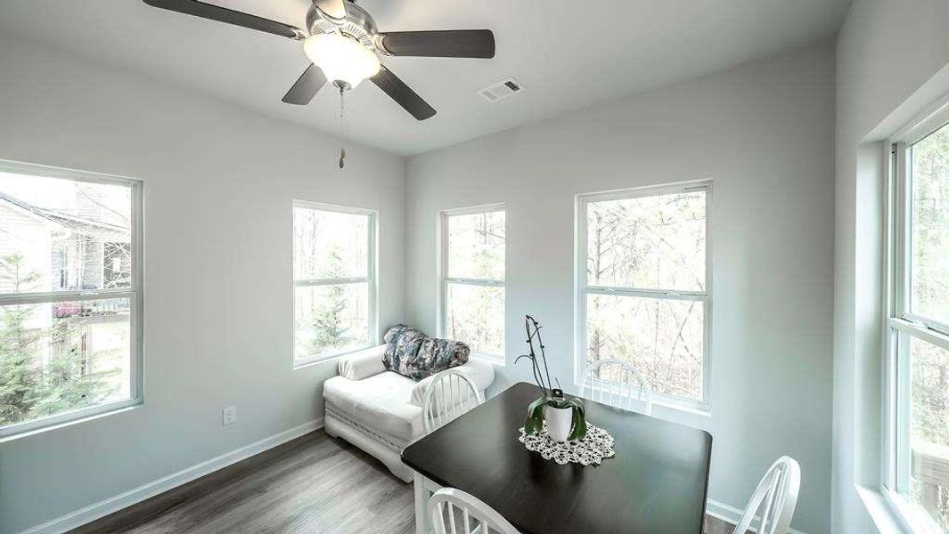 Furnished interior view inside a new home in , Bremen (Image 17).