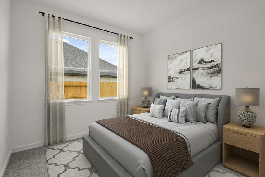 Bedroom 3 (*Photo not of actual home and used for illustration purposes only.)