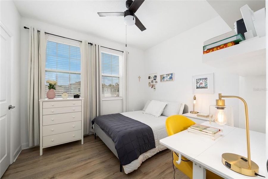 Furnished interior view inside a new home in Bridgewalk, St. Cloud (Image 28). Furnished interior view inside a new home in Bridgewalk, St. Cloud (Image 28).