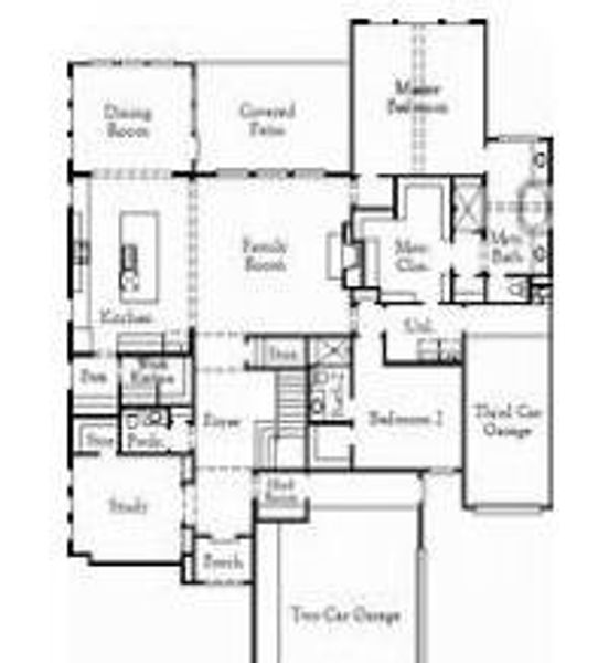 First floor diagram