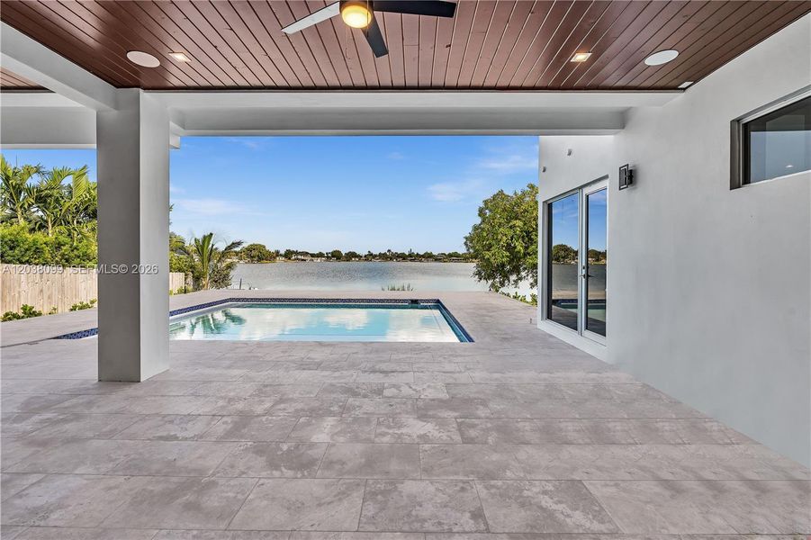 Exterior details and patio area of a home in , Miami (Image 3).