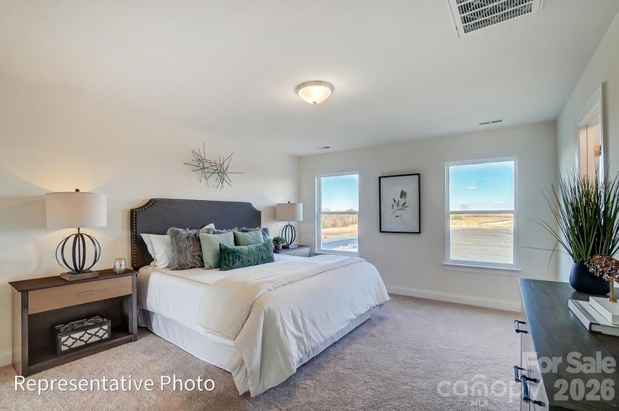 Furnished interior view inside a new home in Ashton Park, Monroe (Image 14).