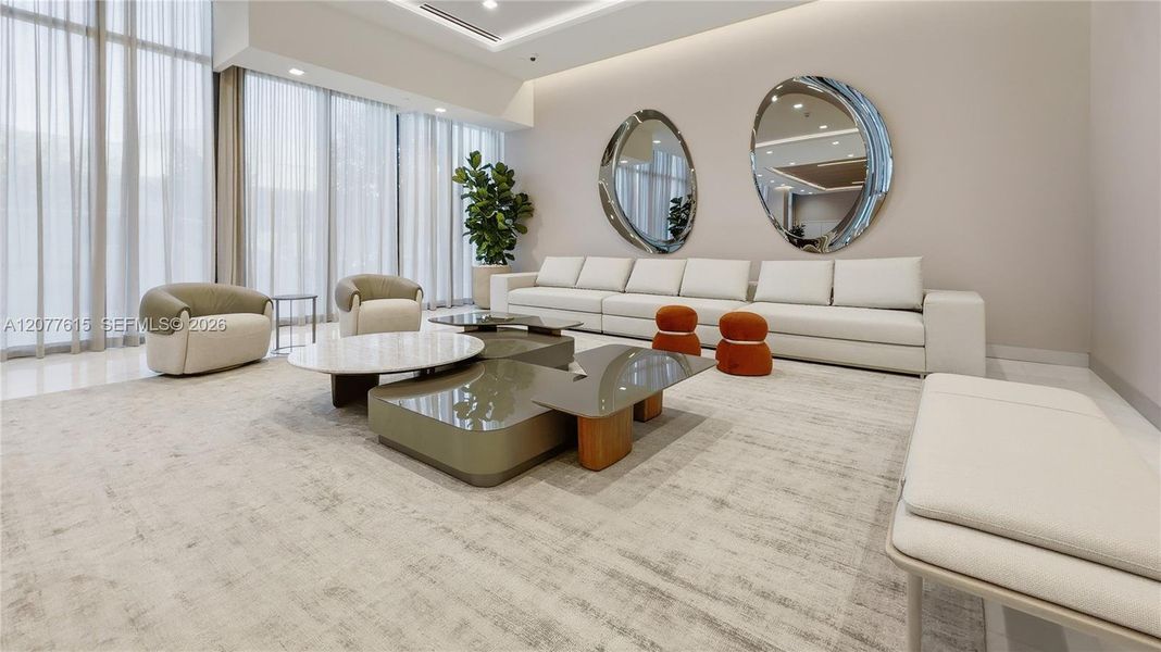 Furnished interior view inside a new home in , Hallandale Beach (Image 13).