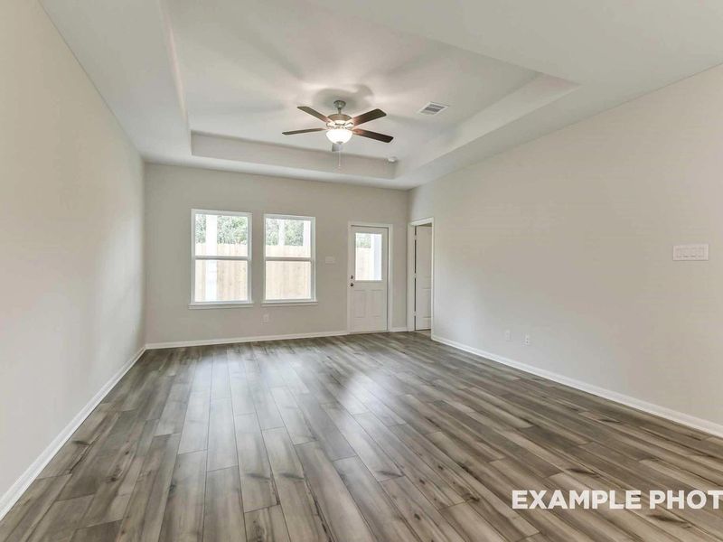 Spacious, unfurnished interior of a new home in Liberty Estates, Cleveland (Image 10).