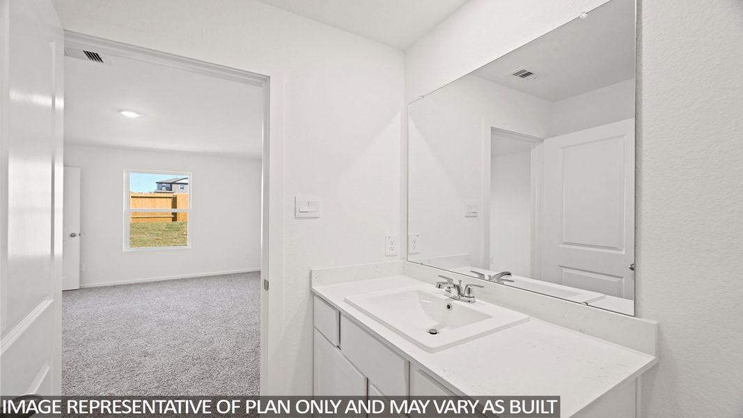 Furnished interior view inside a new home in Mill Creek, Magnolia (Image 10).