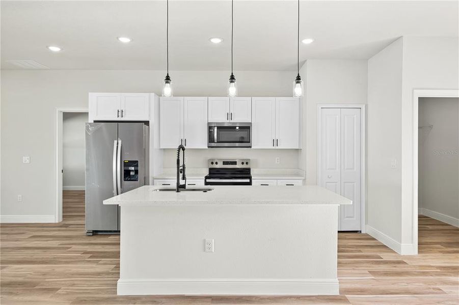 Furnished interior view inside a new home in , Ocala (Image 16). Furnished interior view inside a new home in , Ocala (Image 16).